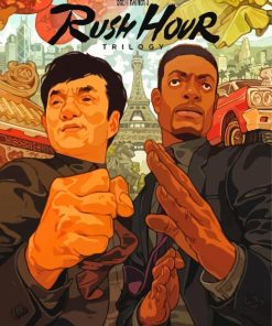 Rush Hour Poster Art Diamond Painting