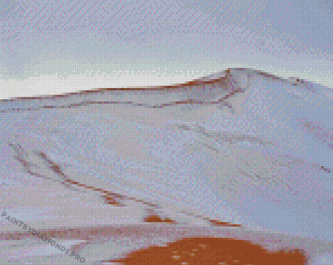 Sahara Desert Winter Diamond Painting