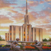 Seattle Temple Building Diamond Painting