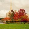 Seattle Temple In Washington Diamond Painting