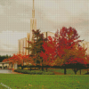 Seattle Temple In Washington Diamond Painting