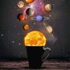 Space Planets Cup Diamond Painting