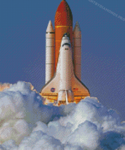 Space Shuttle Discovery Diamond Painting