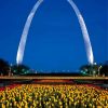 St Louis Arch Garden Diamond Painting