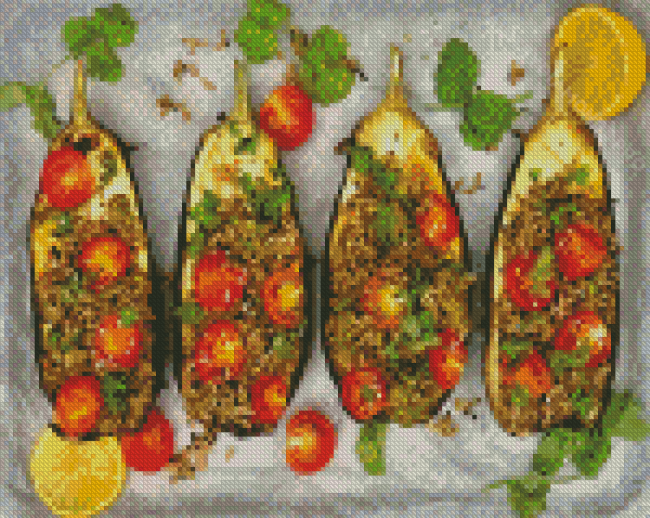 Tasty Aubergine - Diamond Painting