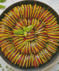 Tasty Ratatouille Dish Diamond Painting