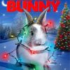 The Christmas Bunny Poster Diamond Painting