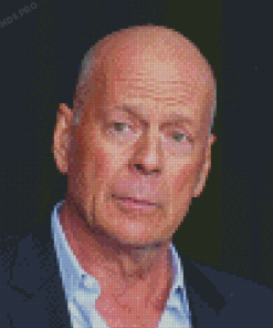 The Actor Bruce Willis Diamond Paintings