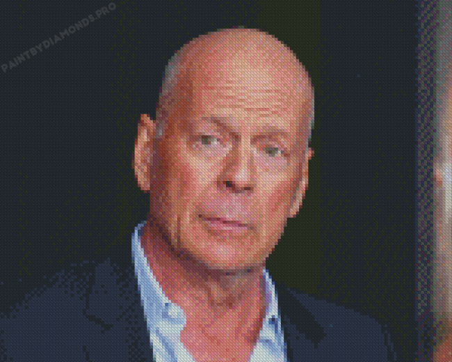 The Actor Bruce Willis Diamond Paintings