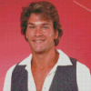 The Actor Patrick Swayze Diamond Painting