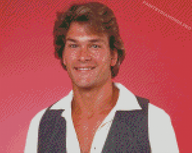 The Actor Patrick Swayze Diamond Painting