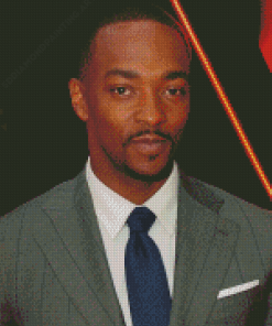 The Actor Anthony Mackie Diamond Painting