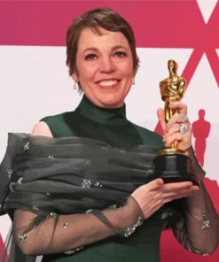 The Actress Olivia Colman Diamond Painting