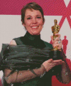 The Actress Olivia Colman Diamond Painting