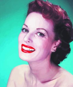 The Beautfiul Actress Maureen Ohara Diamond Painting