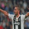 The Football Player Bonucci Leonardo Diamond Painting