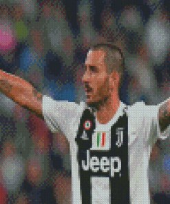 The Football Player Bonucci Leonardo Diamond Painting