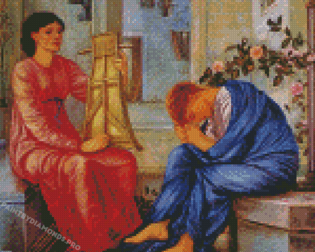 The Lament By Edward Burne Jones Diamond Paintings