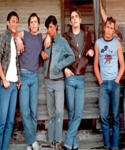 The Outsiders Characters Diamond Painting