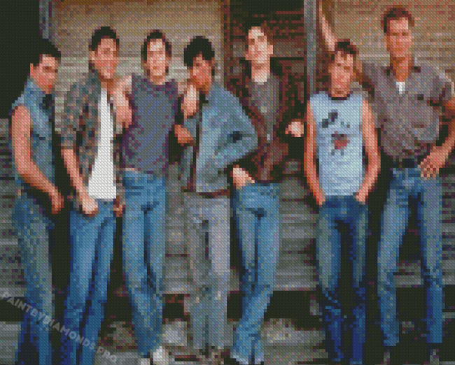 The Outsiders Characters Diamond Painting