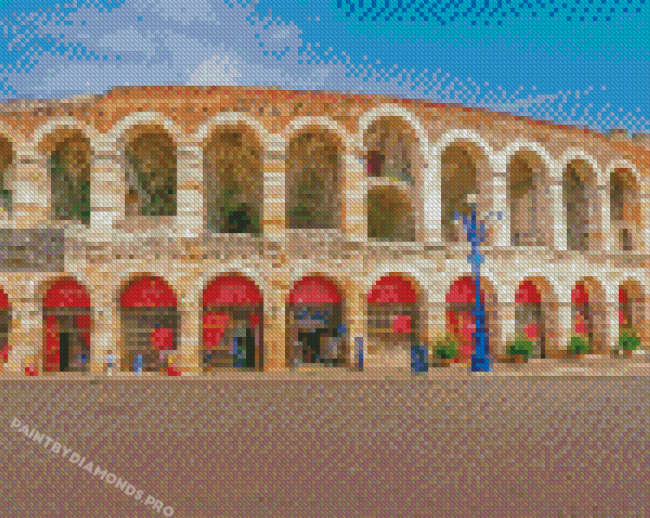 Verona Colosseum Italy Diamond Paintings