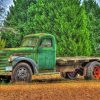 Vintage GMC Truck Diamond Paintings