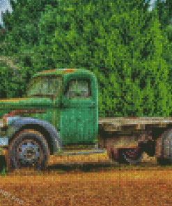 Vintage GMC Truck Diamond Paintings