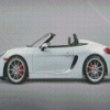 White Porsche Boxster Diamond Painting