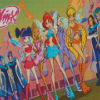 Winx Club Animation Diamond Painting