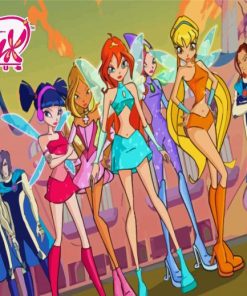 Winx Club Animation Diamond Painting