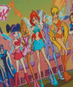 Winx Club Animation Diamond Painting