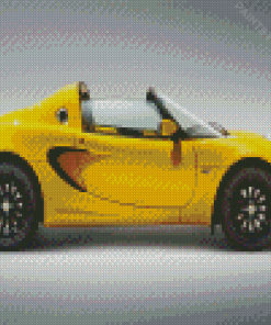 Yellow Lotus Elise Diamond Painting