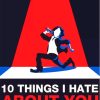 10 Things I Hate About You Illustration Poster Diamond Painting