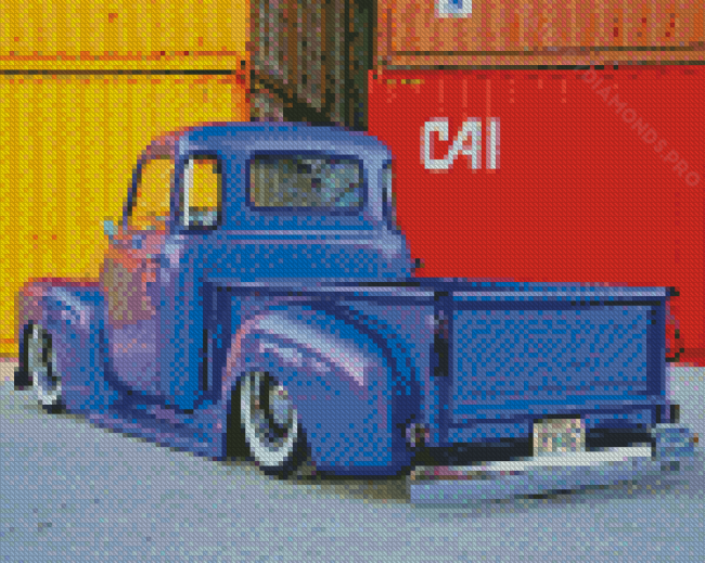 54 GMC Truck Diamond Painting