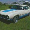 Aesthetic 1970 Ford Maverick Diamond Painting