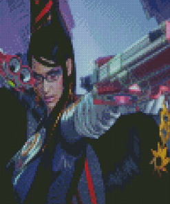 Aesthetic Bayonetta Diamond Painting