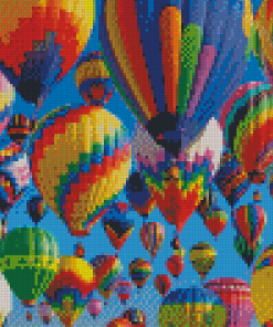 Albuquerque International Balloon Fiesta Diamond Painting