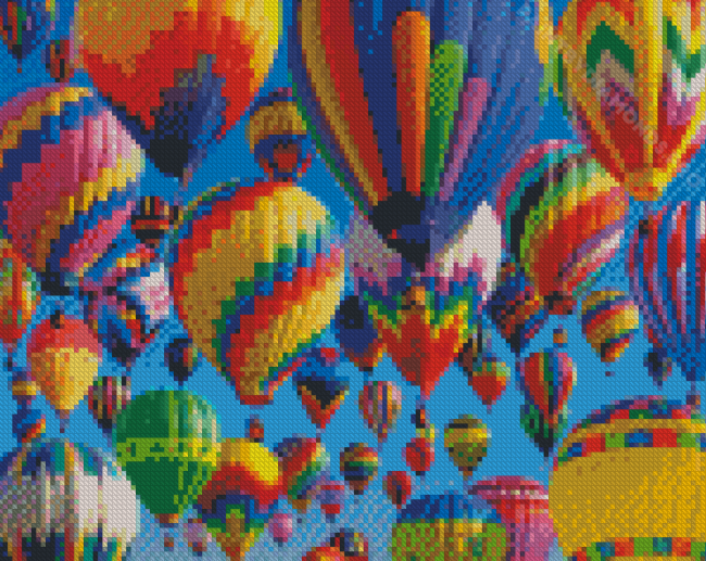 Albuquerque International Balloon Fiesta Diamond Painting