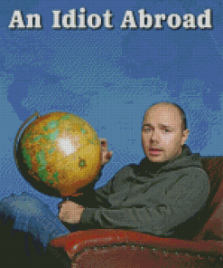 An Idiot Abroad Karl Pilkington Diamond Painting