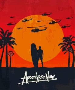 Apocalypse Now Illustration Poster Diamond Painting