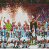 Argentina Win In Qatar Fifa World Cup Diamond Painting