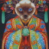 Asian Cat Diamond Painting