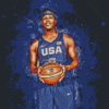 Basketballer Kyle Lowry Diamond Painting