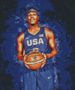 Basketballer Kyle Lowry Diamond Painting