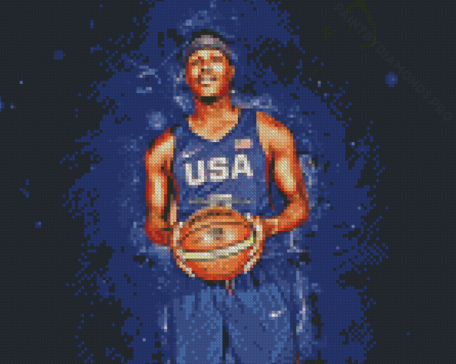 Basketballer Kyle Lowry Diamond Painting