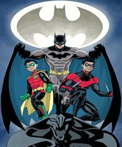 Batman & Robin Diamond Painting