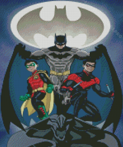 Batman & Robin Diamond Painting