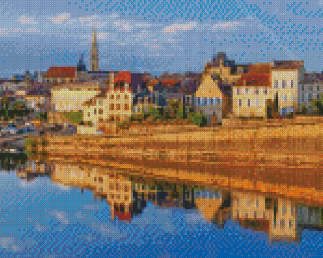 Bergerac In France Diamond Painting