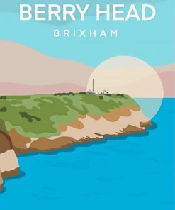 Berry Head Brixham Poster Diamond Painting