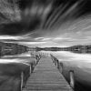 Black And White Coniston Water England Diamond Painting